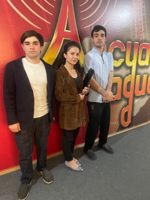 Адырраҭара «Ҳара ҳабиԥара»иалахәуп: Агәыҳалалратә фонд «Раԥхьатәи аҿар ринклиузивтә хеидкыла» аиҳабы-Рада Ҳалуашьԥҳа. Аҿар рхеидкыла аҩныҵҟатәи лыцхырааҩ-Дмитри Жьиба, Афонд аганахьала ацхырааҩ-Анри Цкәуа.